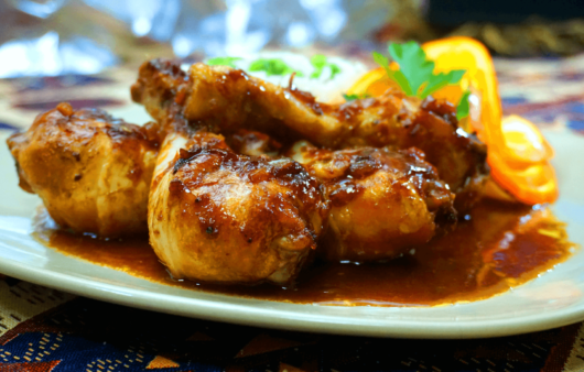 narancsos szojas sult csirkecomb
