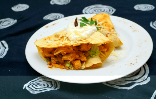 mexikoi csirkes burrito 1