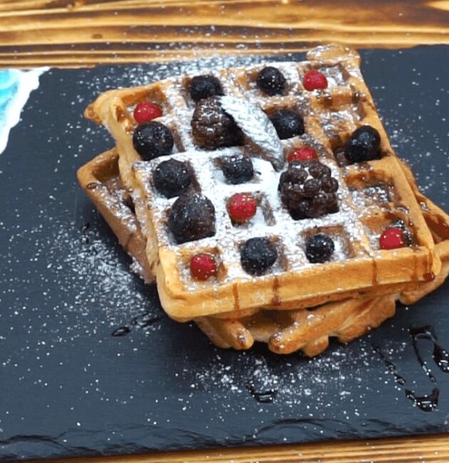 Ropogós gofri recept