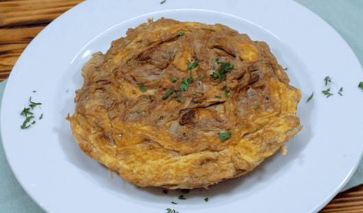 Mediterràn omlett articsókával