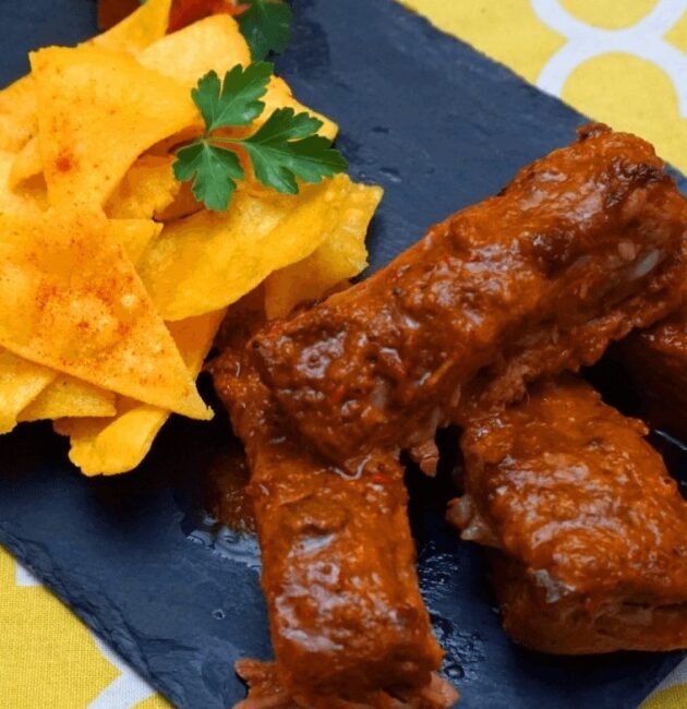 Sült oldalas mexikói módra