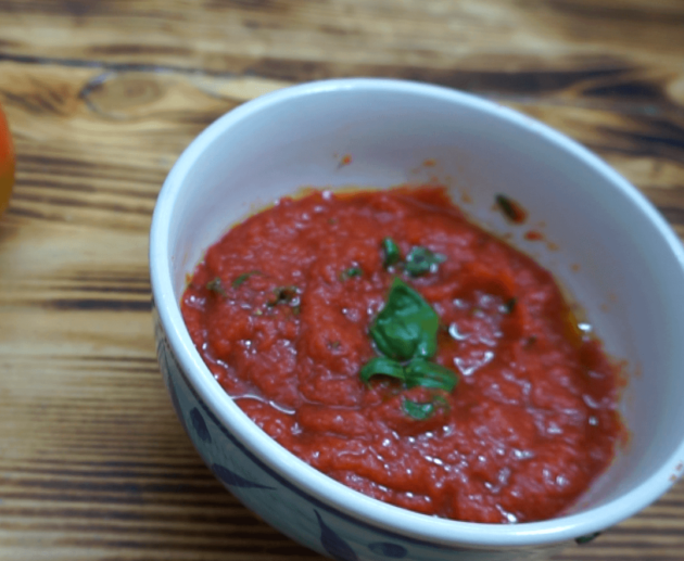 Pizzaszósz házilag