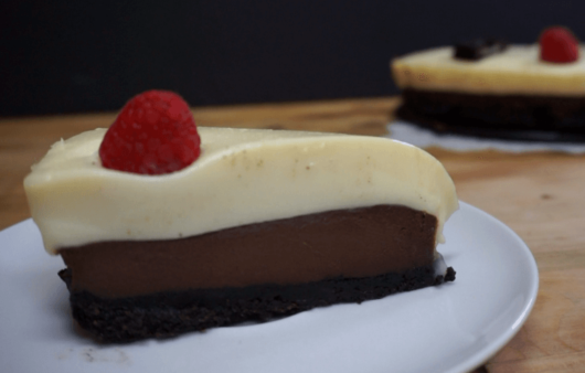 Csokis kekszes torta