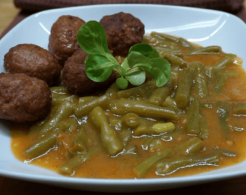 Zőldbabfőzelék recept